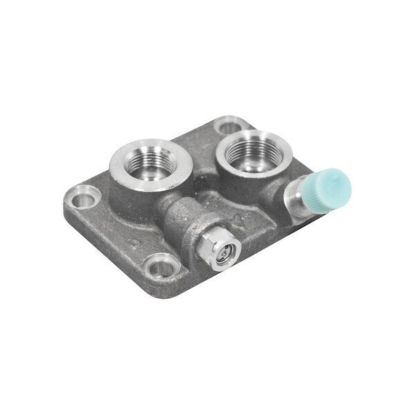 A & I Products Manifold Assy., A/C Compressor W/ Seal 4" x4" x2" A-RE69715 - main